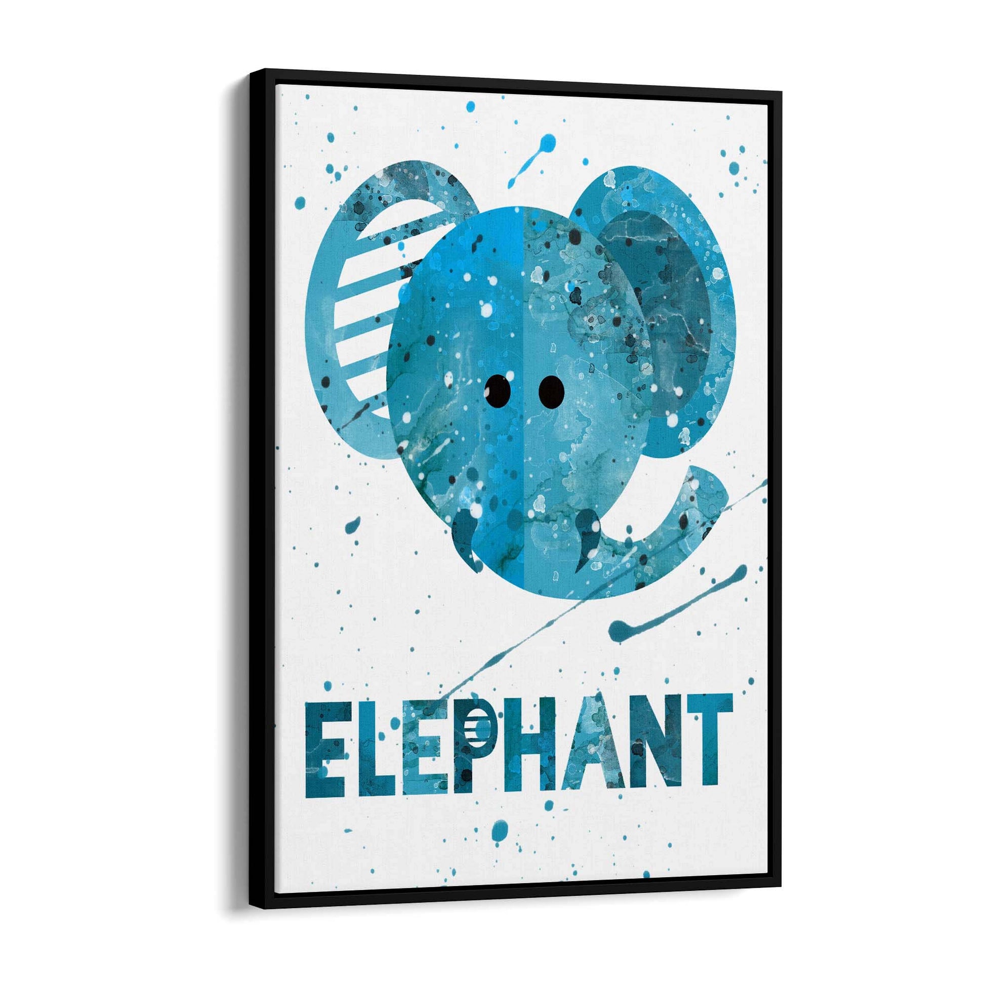 Elephant Nursery Nursery Babys Bedroom Wall Art - The Affordable Art Company