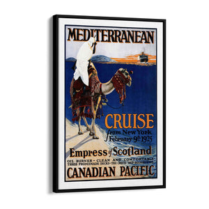 Canadian Pacific Vintage Shipping Advert Wall Art #9 - The Affordable Art Company