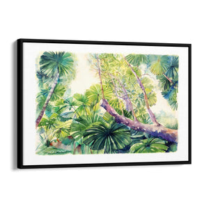 Daintree Rainforest Queensland Painting Wall Art - The Affordable Art Company