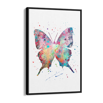 Butterfly Cute Nursery Baby Toddler Wall Art #1 - The Affordable Art Company