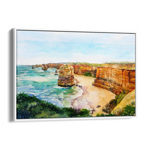 12 Apostles Victoria Melbourne Painting Wall Art - The Affordable Art Company