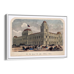 General Post Office, Melbourne Vintage Wall Art #3 - The Affordable Art Company