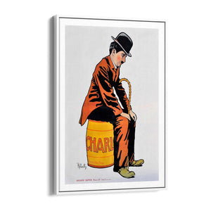 Charlie Chaplin Film Advert Hollywood Wall Art - The Affordable Art Company