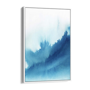 Minimal Blue Painting Abstract Modern Wall Art #15 - The Affordable Art Company