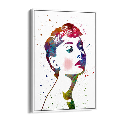 Audrey Hepburn Fashion Minimal Bedroom Wall Art #4 - The Affordable Art Company