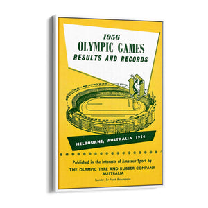 Olympic Games Melbourne (1956) Vintage Wall Art #2 - The Affordable Art Company