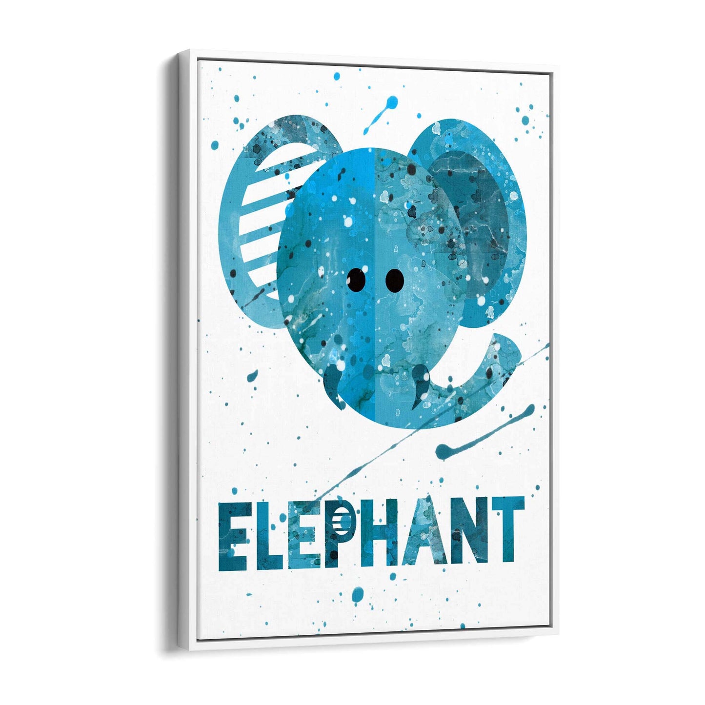 Elephant Nursery Nursery Babys Bedroom Wall Art - The Affordable Art Company