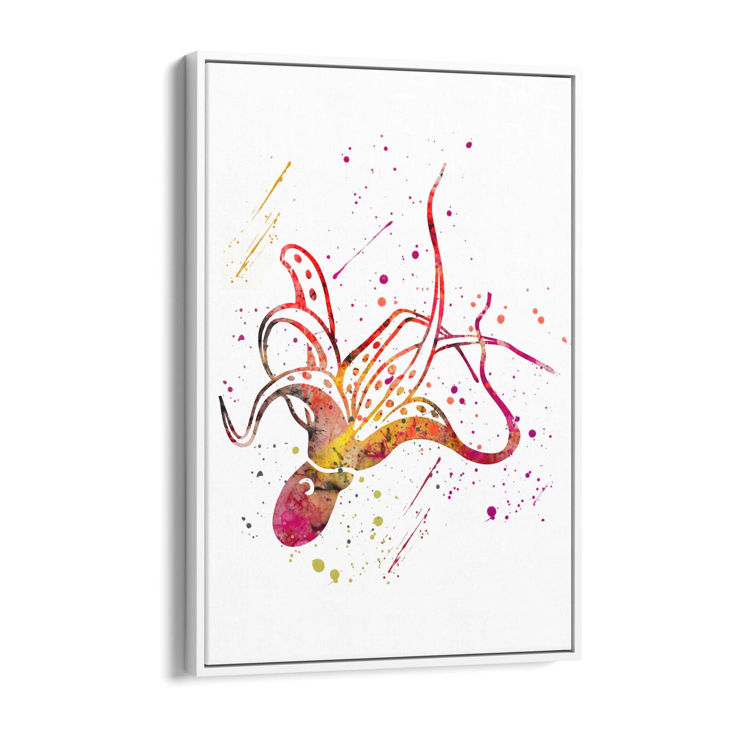 Cute Squid Painting Sealife Nursery Wall Art - The Affordable Art Company