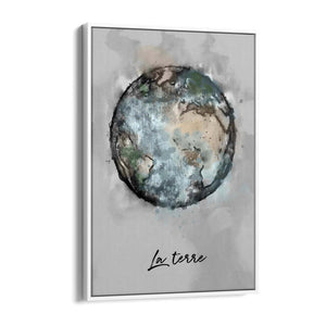 The Earth Space Science Painting Wall Art - The Affordable Art Company