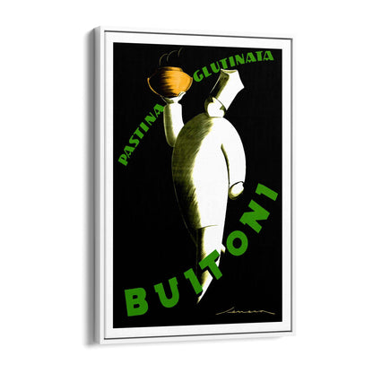 Buitoni Pasta Vintage Food Advert Wall Art - The Affordable Art Company