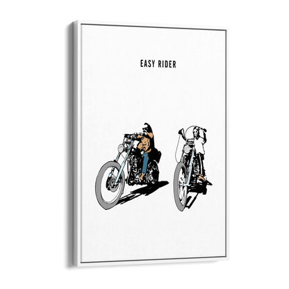 Easy Rider Motorcycle Garage Man Cave Wall Art - The Affordable Art Company