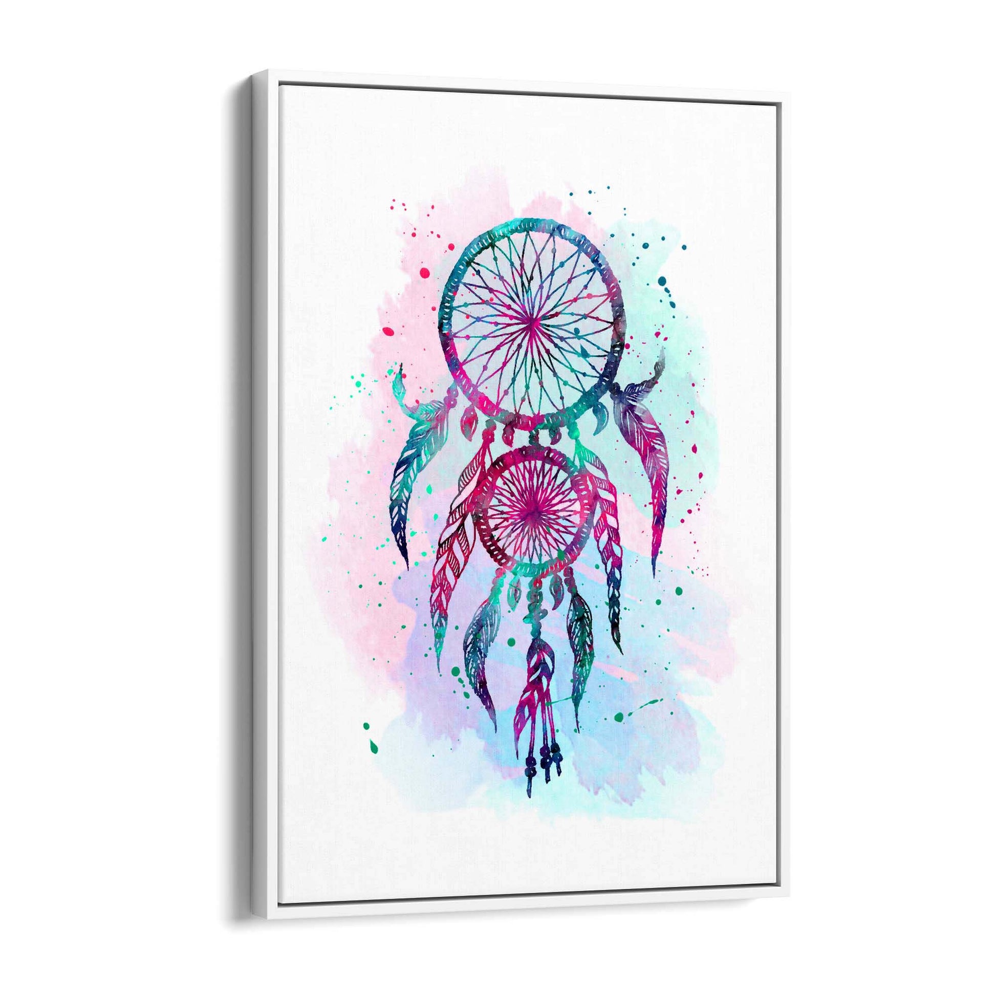 Dream Catcher Nursery Baby Bedroom Wall Art #1 - The Affordable Art Company