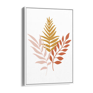 Abstract House Plant Minimal Living Room Wall Art #4 - The Affordable Art Company