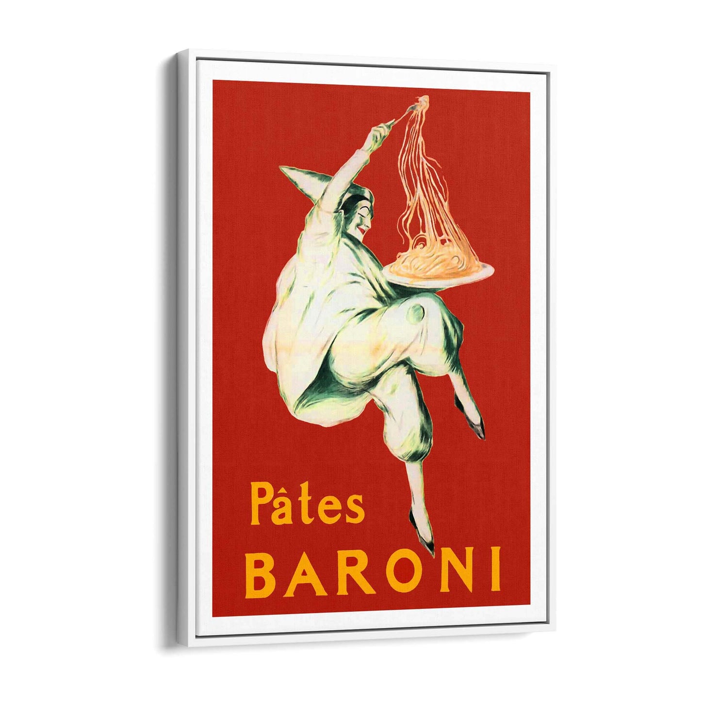 Pates Baroni Pasta Vintage Food Advert Wall Art - The Affordable Art Company