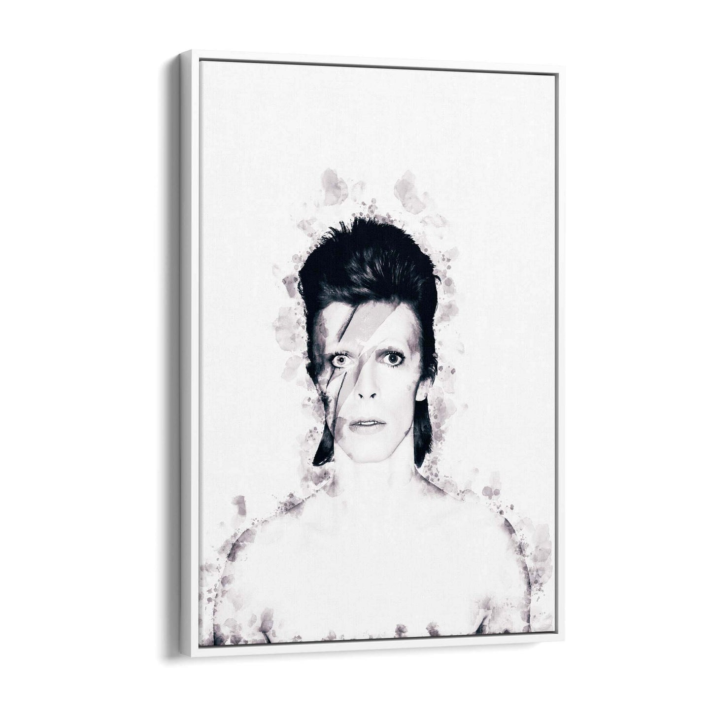 David Bowie Ink Painting Ziggy Stardust Wall Art - The Affordable Art Company