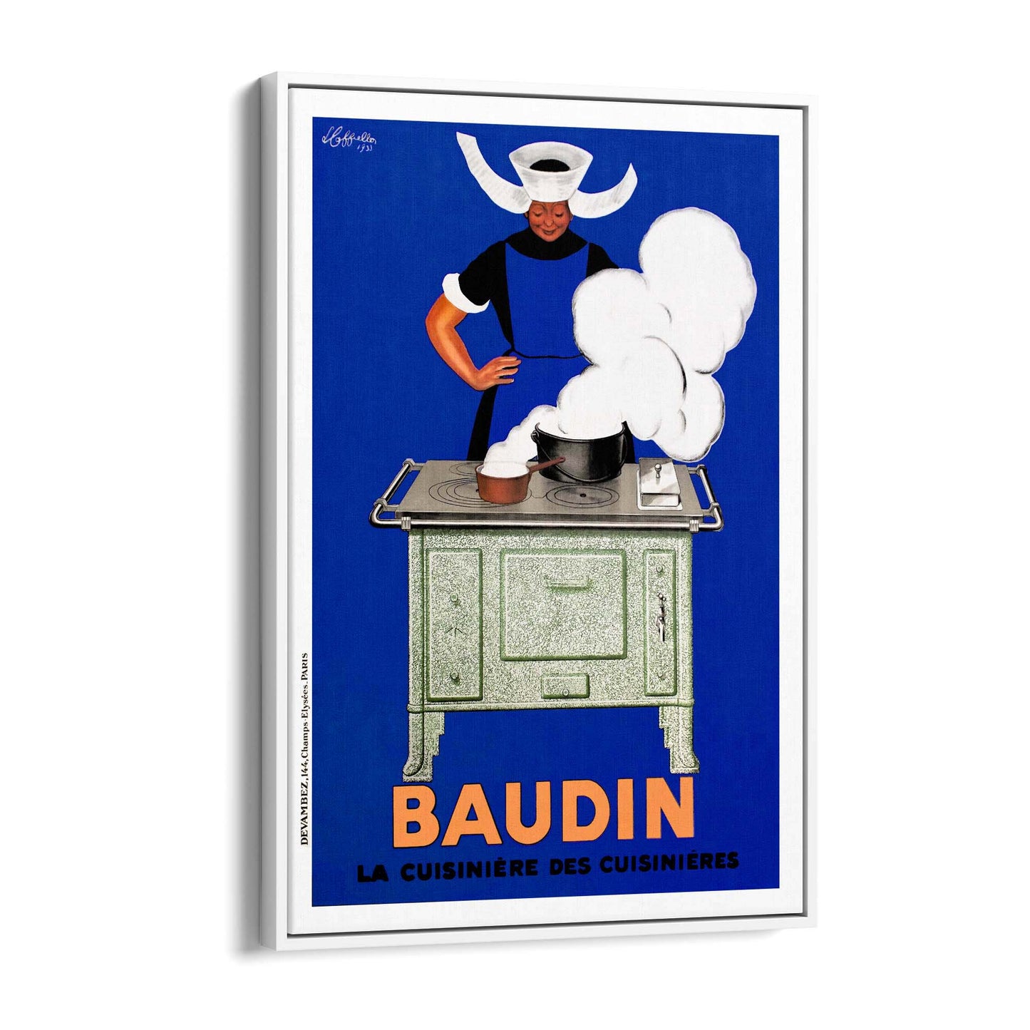 Baudin Vintage Advert Wall Art - The Affordable Art Company