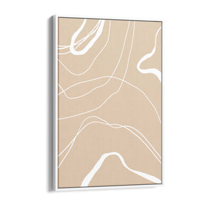 Minimal Pastel Abstract Retro Shapes Wall Art #7 - The Affordable Art Company