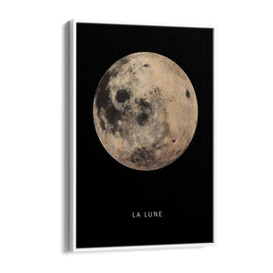 The Moon Space Science Photograph Wall Art - The Affordable Art Company