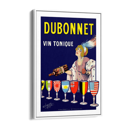 Dubonnet Aperitif Vintage Drinks Advert Wall Art - The Affordable Art Company