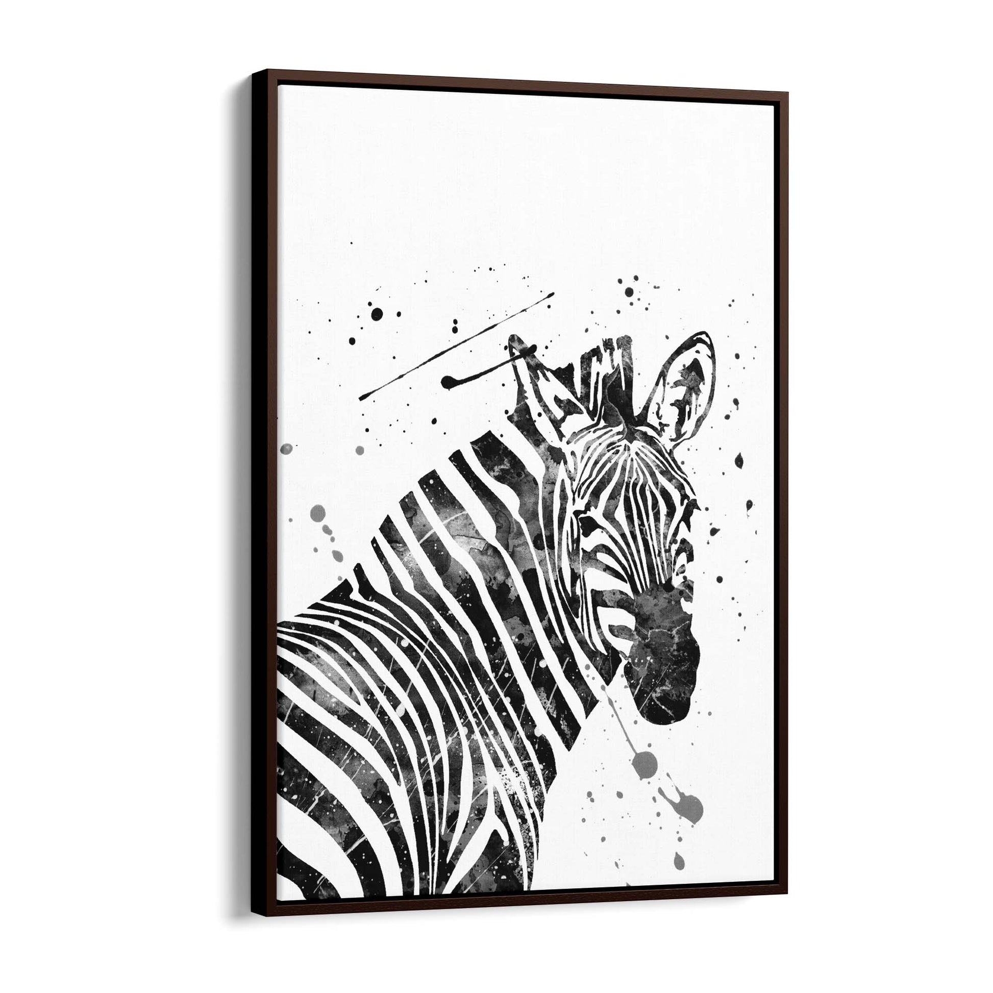 Zebra Painting Nursery Safari Animal Wall Art #2 - The Affordable Art Company