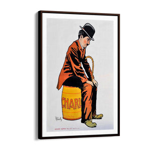 Charlie Chaplin Film Advert Hollywood Wall Art - The Affordable Art Company