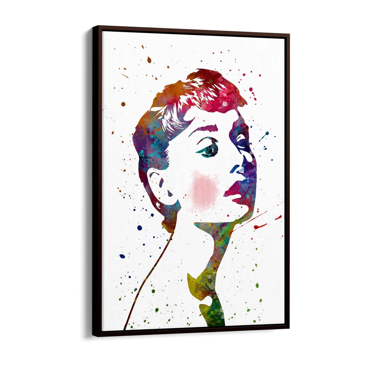 Audrey Hepburn Fashion Minimal Bedroom Wall Art #4 - The Affordable Art Company