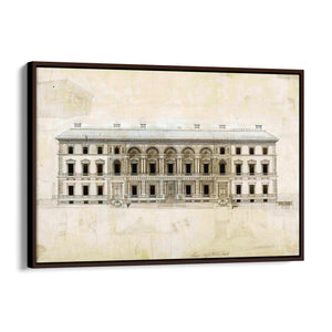 Vintage Treasury Building Melbourne Wall Art - The Affordable Art Company