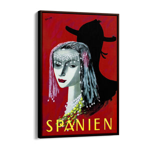 Spain Vintage Travel Advert Wall Art - The Affordable Art Company