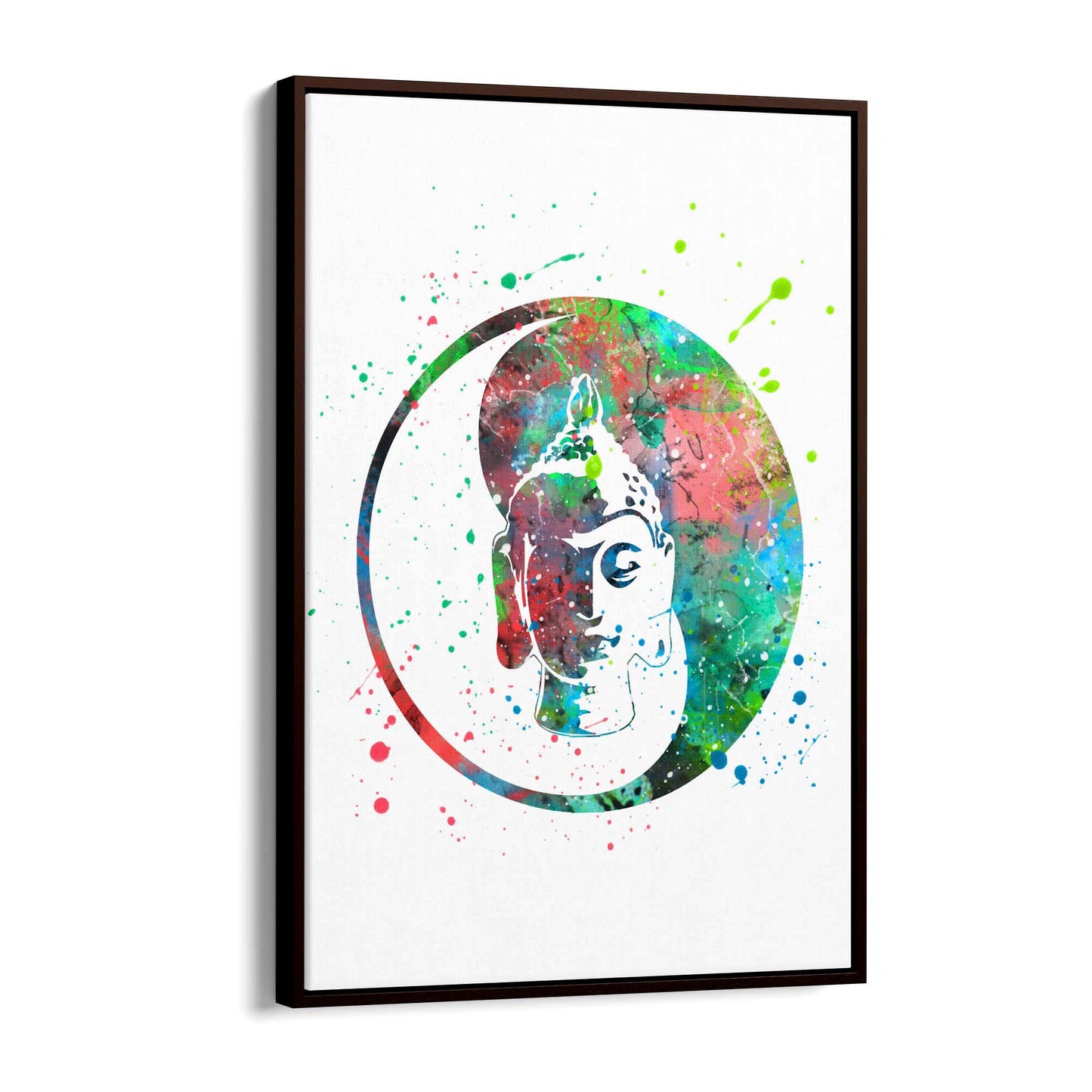 Yoga Studio Mandala Calming Yoga Buddhist Wall Art #3 - The Affordable Art Company