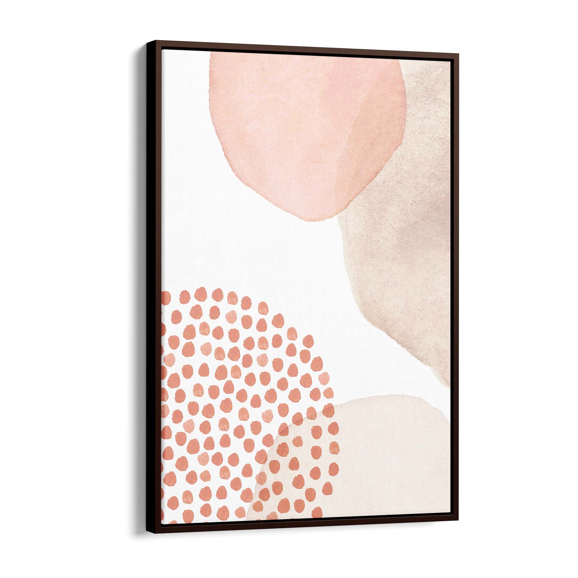 Abstract Modern Watercolour Shapes Painting Wall Art #13 - The Affordable Art Company