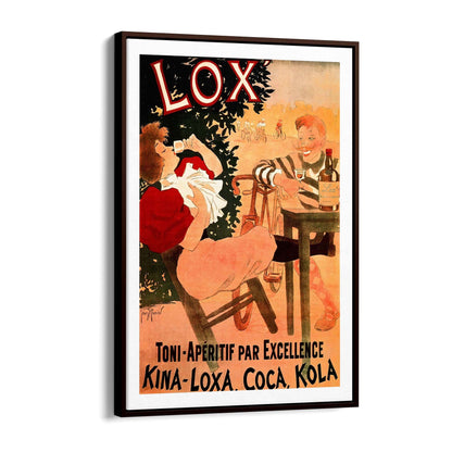 Lox Coca Vintage Advert Cafe Restaurant Wall Art - The Affordable Art Company