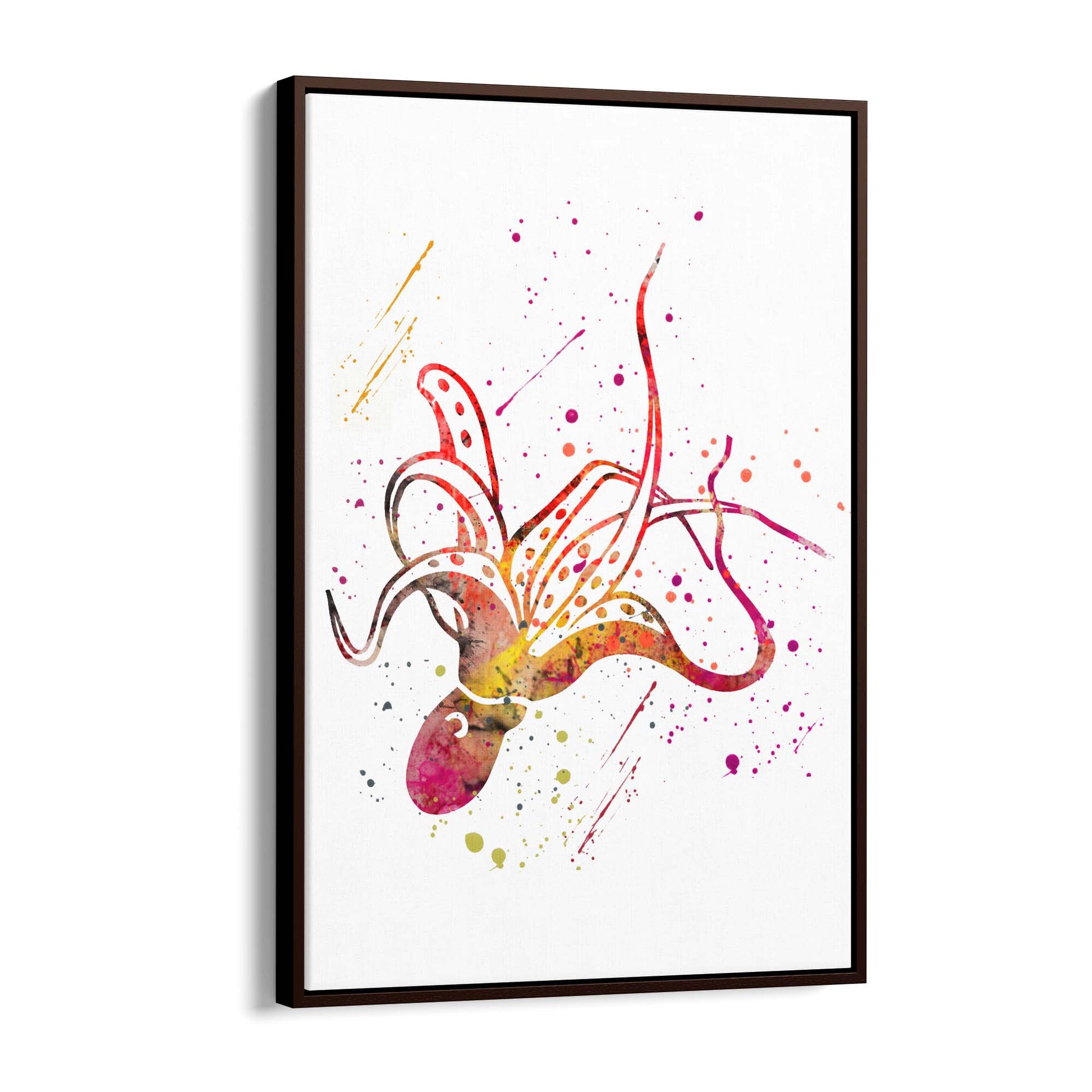 Cute Squid Painting Sealife Nursery Wall Art - The Affordable Art Company