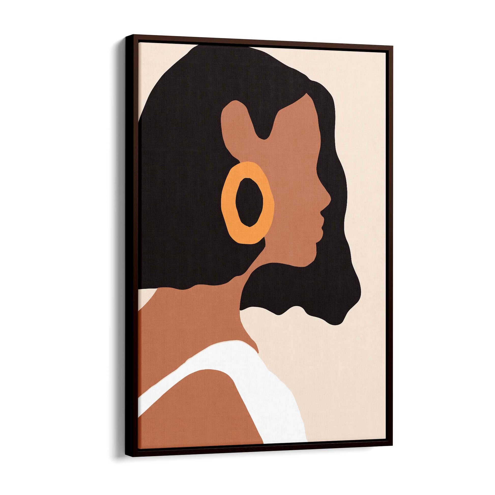 Fashion Minimal Retro Girls Bedroom Wall Art #3 - The Affordable Art Company