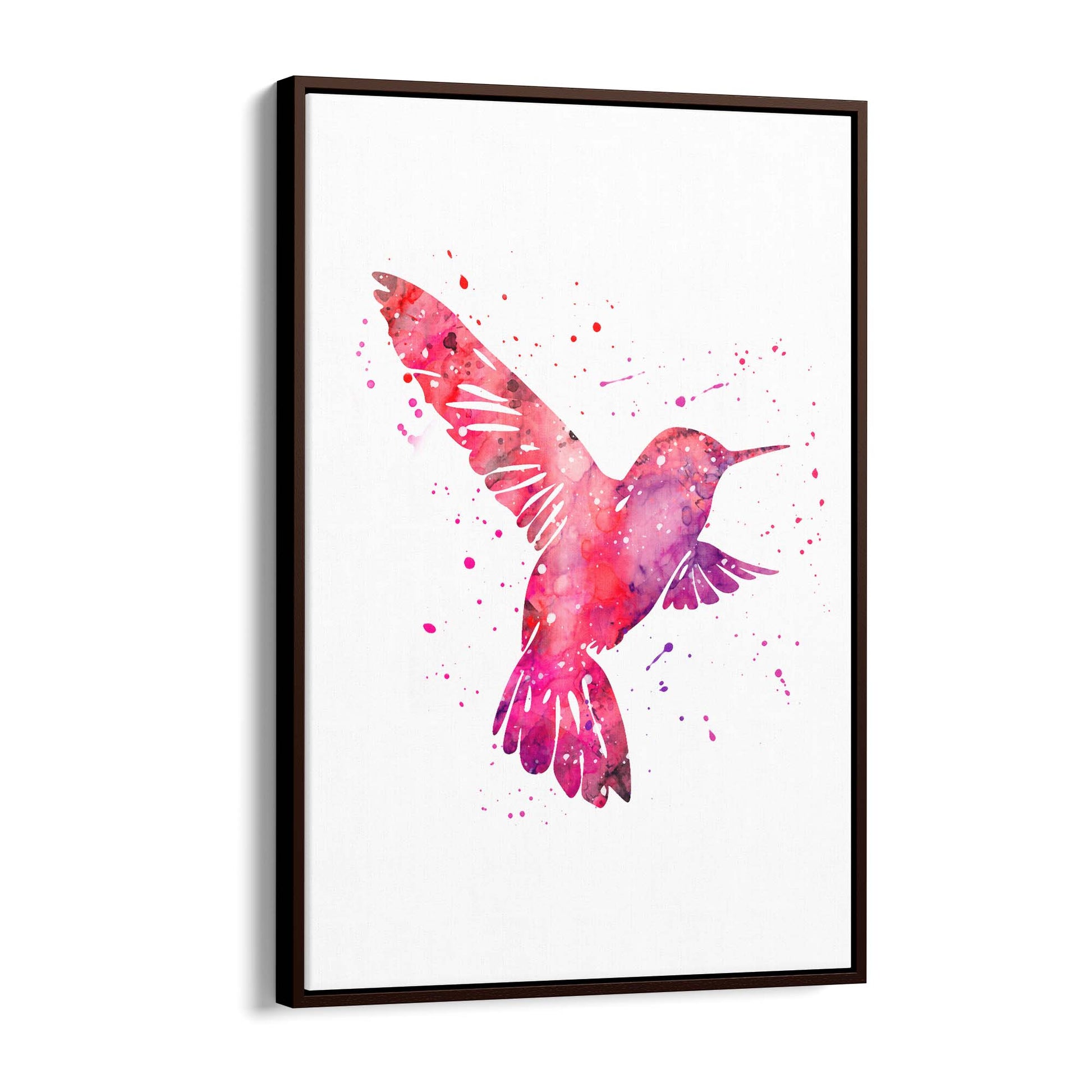 Watercolour Hummingbird Bird Nursery Wall Art #3 - The Affordable Art Company