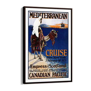 Canadian Pacific Vintage Shipping Advert Wall Art #9 - The Affordable Art Company