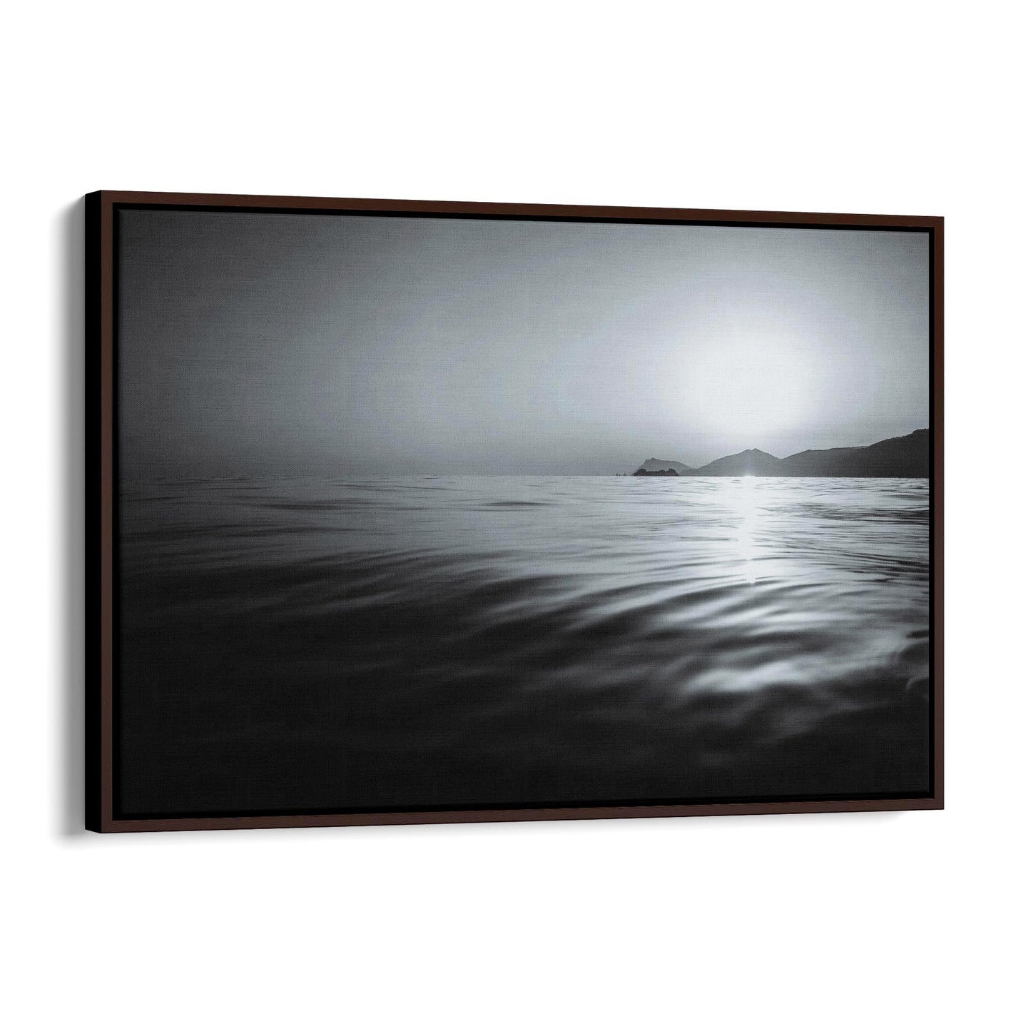 Dark Coastal Waters Photograph Wall Art - The Affordable Art Company