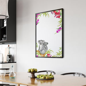 Australian Koala Painting Animal Nursery Wall Art #2 - The Affordable Art Company