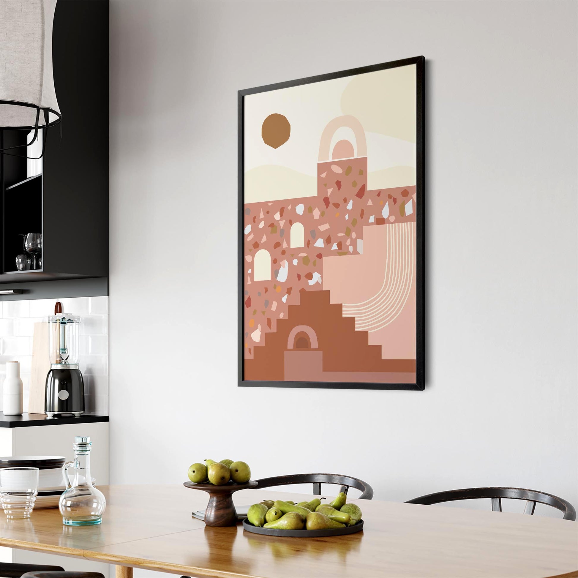 Home Abstraction Fashion Bedroom Wall Art - The Affordable Art Company